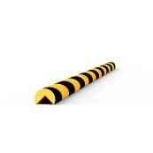 Warning and protection profiles | yellow / black | 5000 mm | Type A